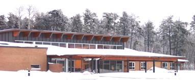 winter view of Northern Spirit Manor